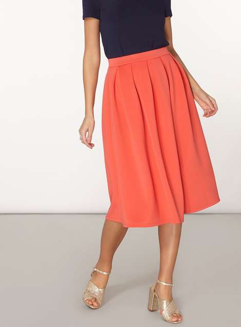 Coral Scuba Full Skirt